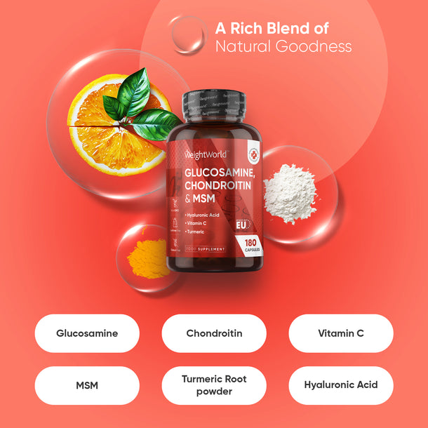 Glucosamine, Chondroitin and MSM Capsules