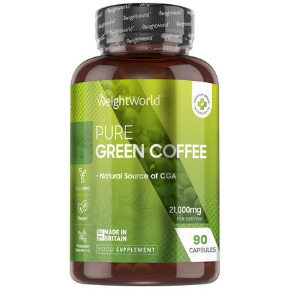 Pure Green Coffee Beans Capsules