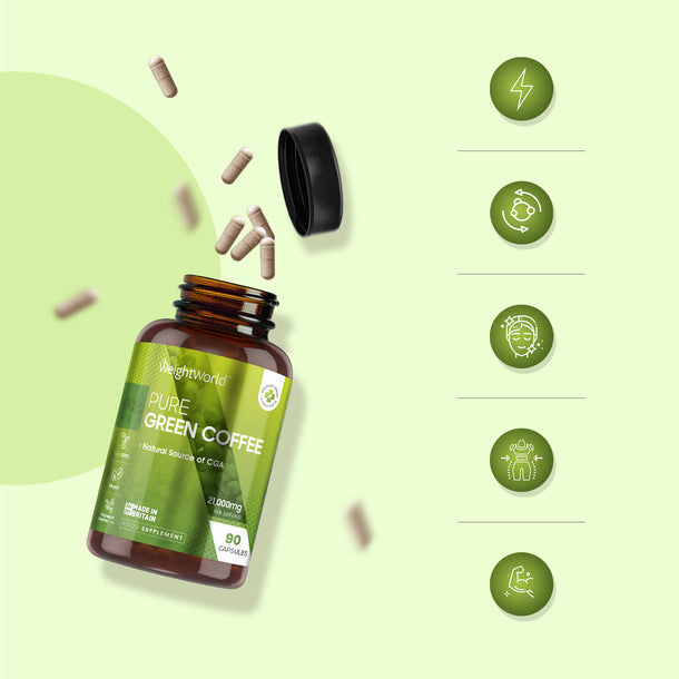 Pure Green Coffee Beans Capsules