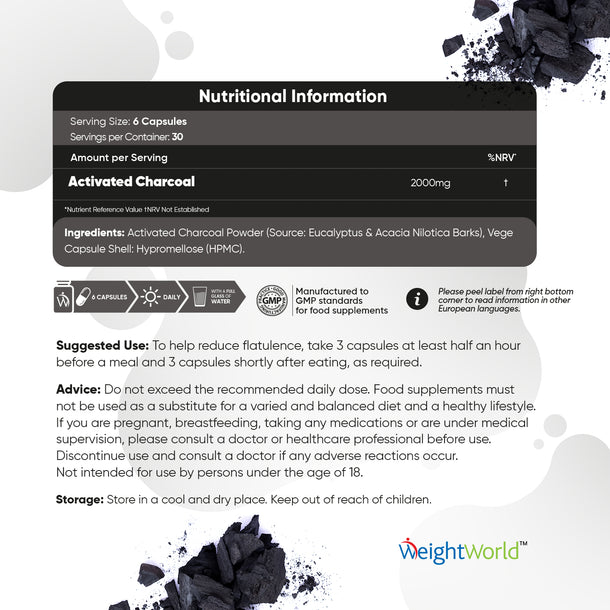 Activated Charcoal Capsules