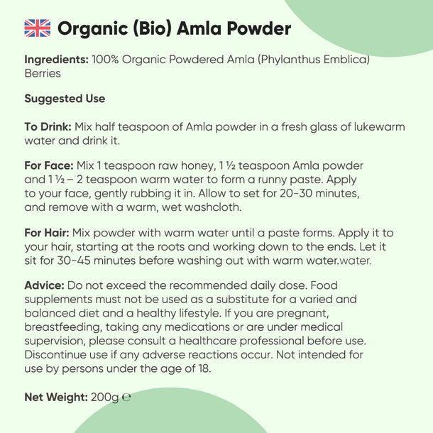 Organic Bio Amla Powder