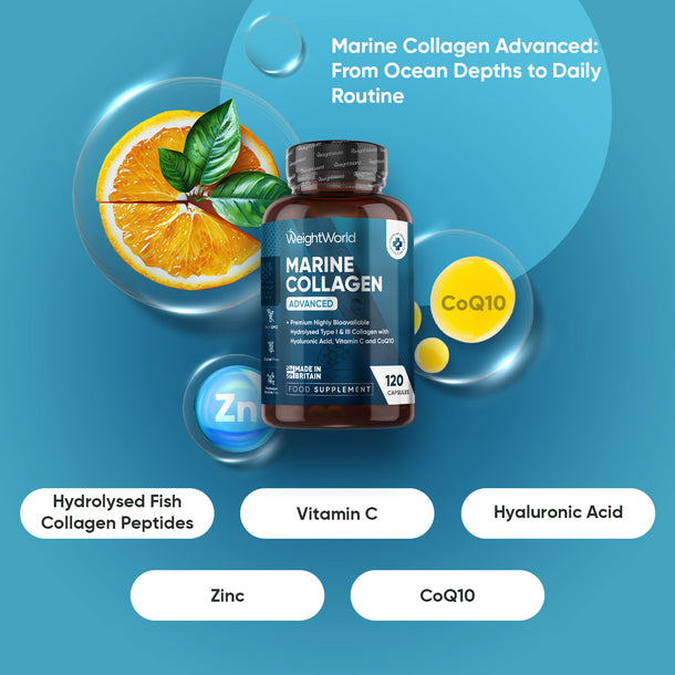 Marine Collagen Advanced With Hyaluronic Acid Capsules
