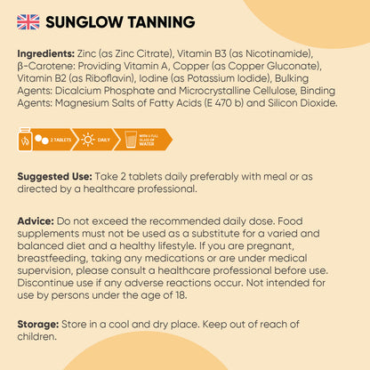 Sunglow Tanning Tablets