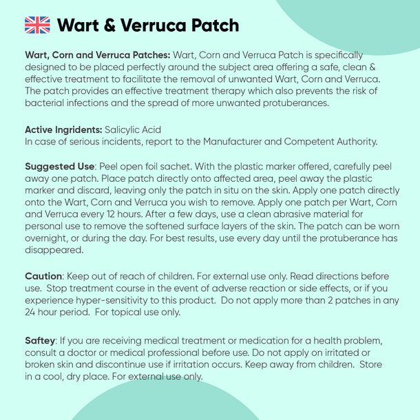 Wart, Corn & Verruca Patches