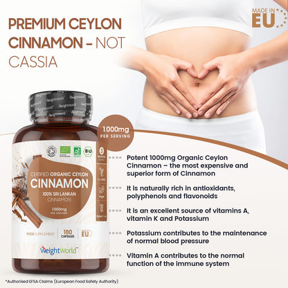 Organic Cinnamon Capsules