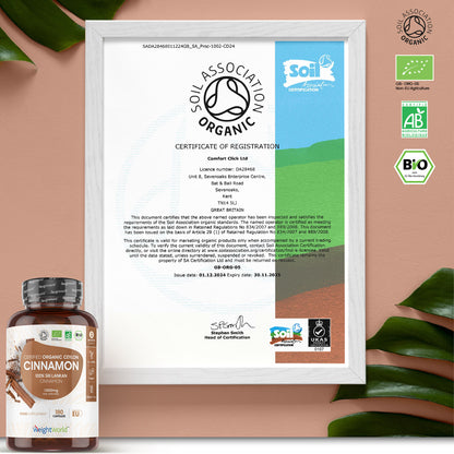 Organic Cinnamon Capsules