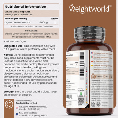 Organic Cinnamon Capsules
