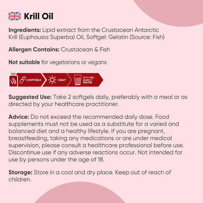 Antarctic Krill Oil Softgels