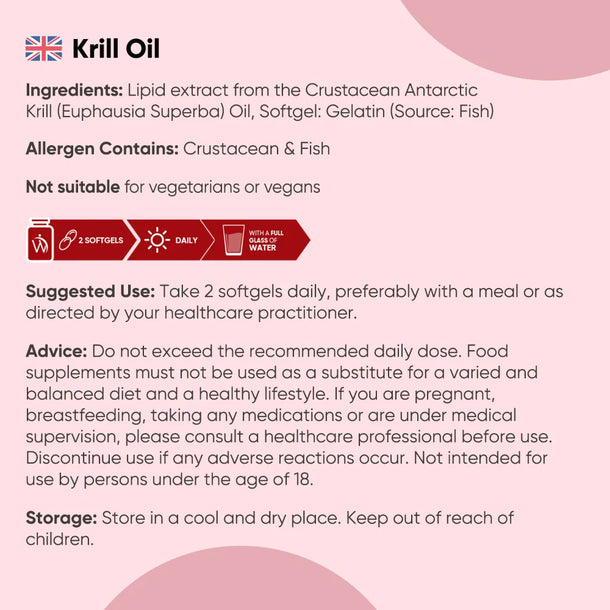 Antarctic Krill Oil Softgels