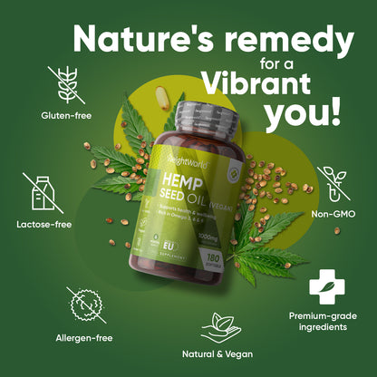 Hemp Seed Oil Softgels