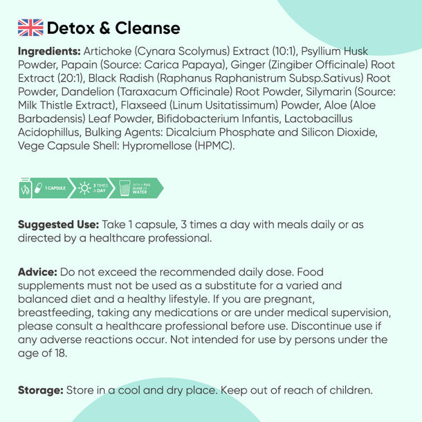 Detox & Cleanse Capsules