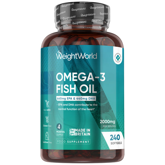 Omega-3 Fish Oil 2000mg Softgels