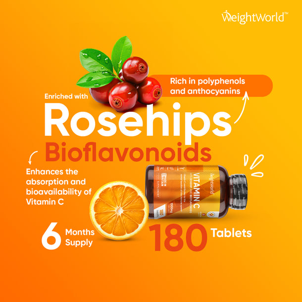 Vitamin C with Rosehip And Bioflavonoids