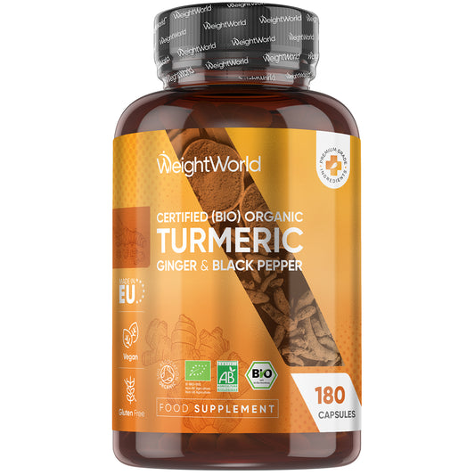 Organic Turmeric and Black Pepper with Ginger Capsules