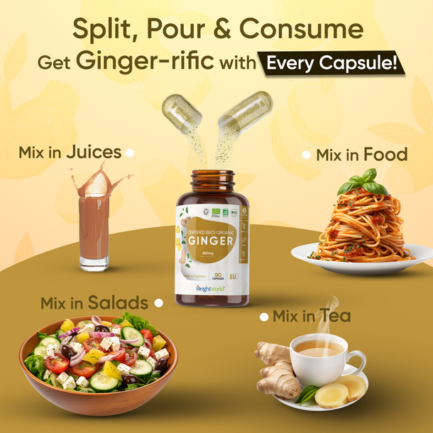 Organic Ginger Capsules