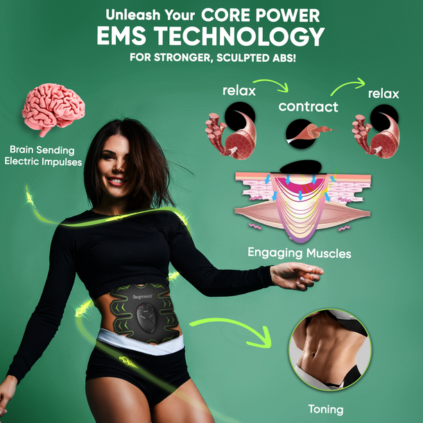8 Pad Abs Stimulator