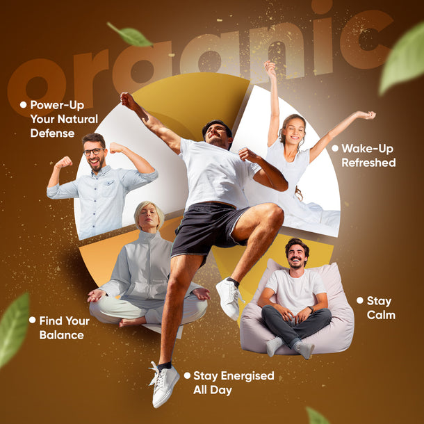 Organic Ashwagandha with Black Pepper Capsules