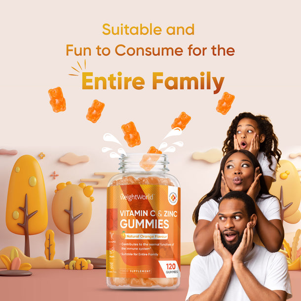 Vitamin C & Zinc Gummies