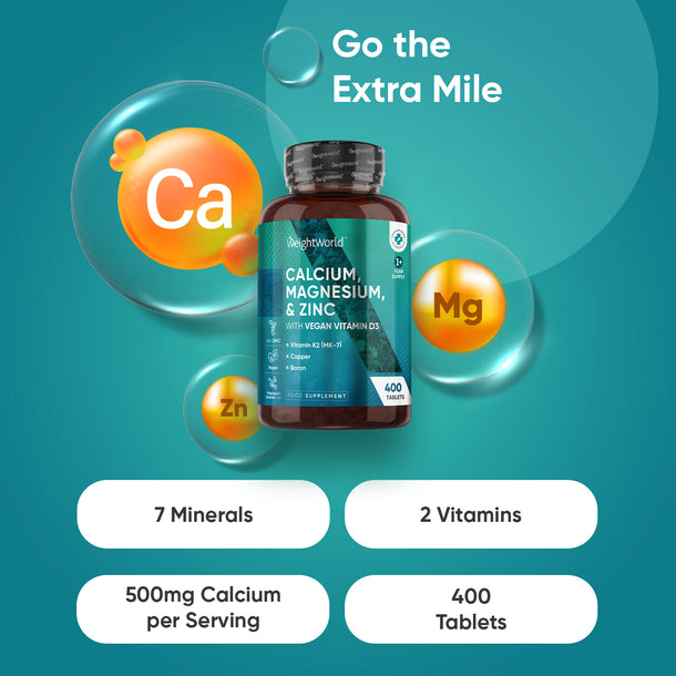 Calcium, Magnesium & Zinc With Vitamin D3