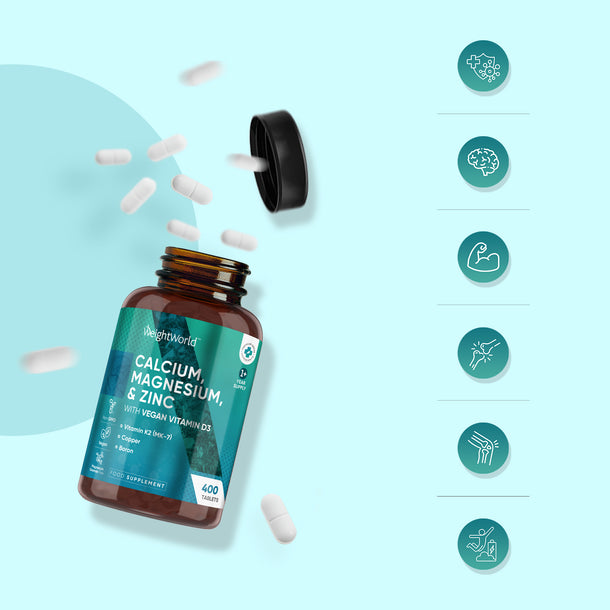 Calcium, Magnesium & Zinc With Vitamin D3
