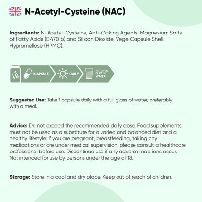 N-Acetyl Cysteine Capsules