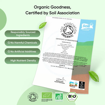 Organic Spirulina and Chlorella Capsules