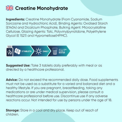 Creatine Monohydrate Tablets