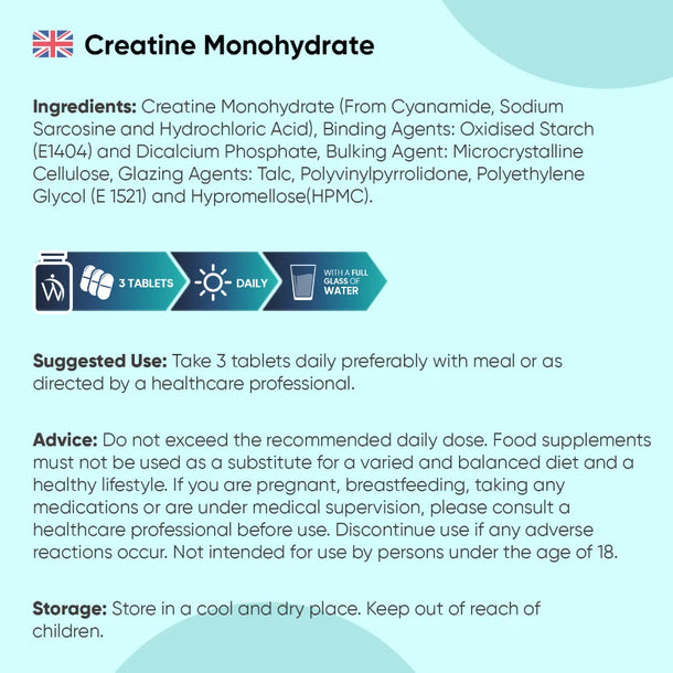 Creatine Monohydrate Tablets