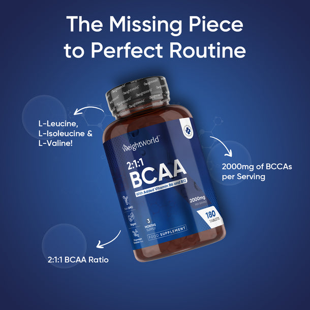 BCAA with B6 & B12 Tablets