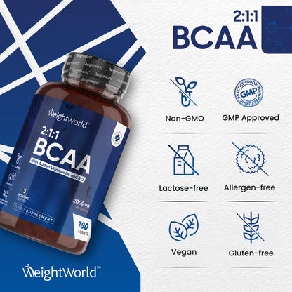 BCAA with B6 & B12 Tablets