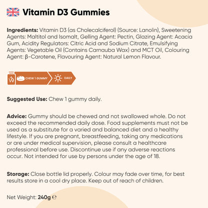 Vitamin D3 Gummies