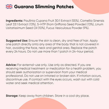 Guarana Slimming Patches