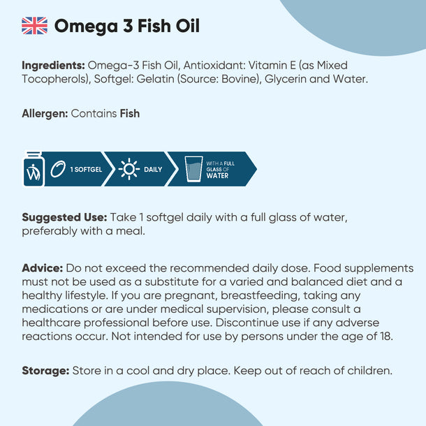 Omega-3 Fish Oil Softgels