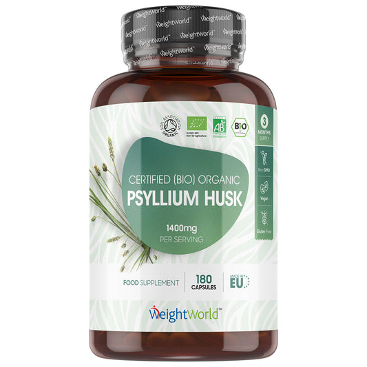 Organic Psyllium Husk Capsules