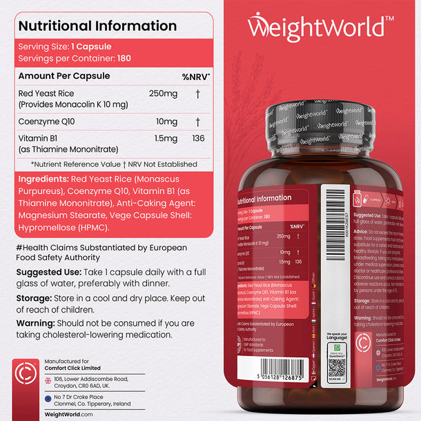 Red Yeast Rice Capsules