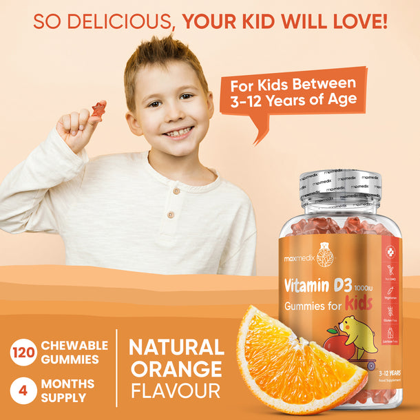 Vitamin D3 Gummies for Kids