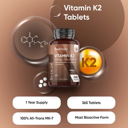 Vitamin K2 MK-7 Tablets