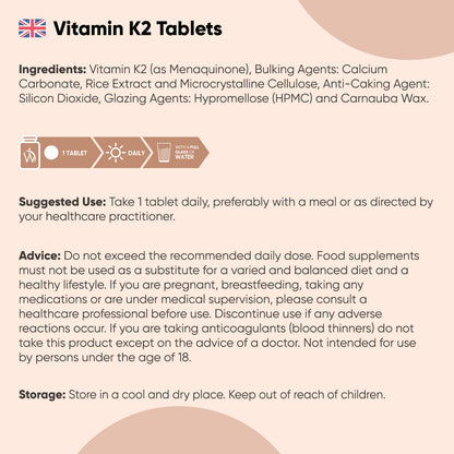 Vitamin K2 MK-7 Tablets