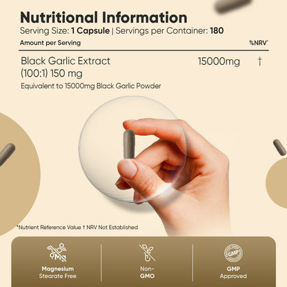 Black Garlic Capsules