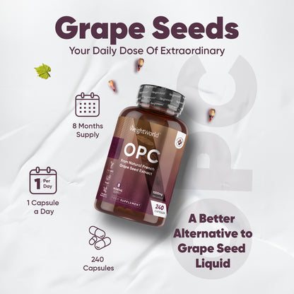 OPC (French Grape Seed Extract) Capsules