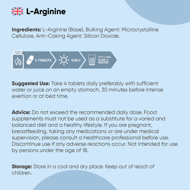 L-Arginine Base Tablets