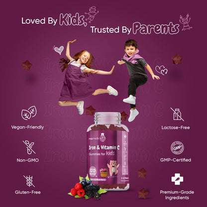 Iron & Vitamin C Gummies for Kids