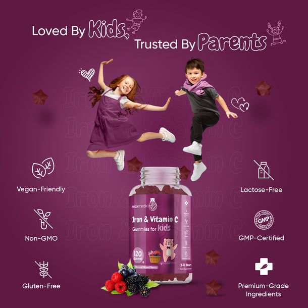 Iron & Vitamin C Gummies for Kids