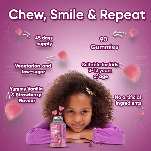 maxmedix Calcium & Vitamin D3 for Kids