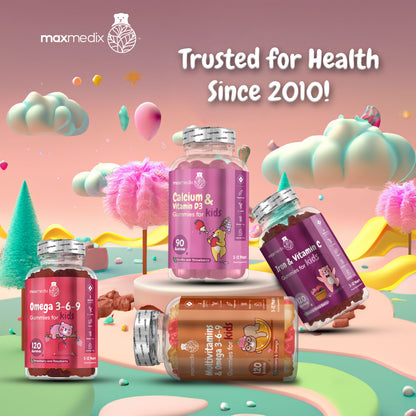 maxmedix Calcium & Vitamin D3 for Kids