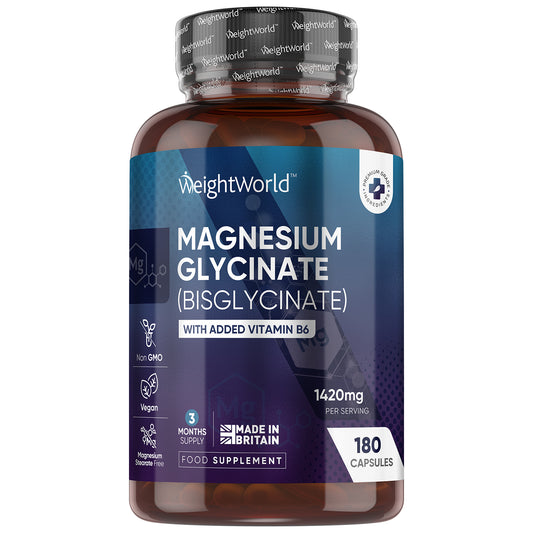 Magnesium Glycinate (Bisglycinate) Capsules