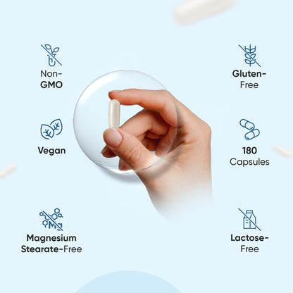 Magnesium Glycinate (Bisglycinate) Capsules