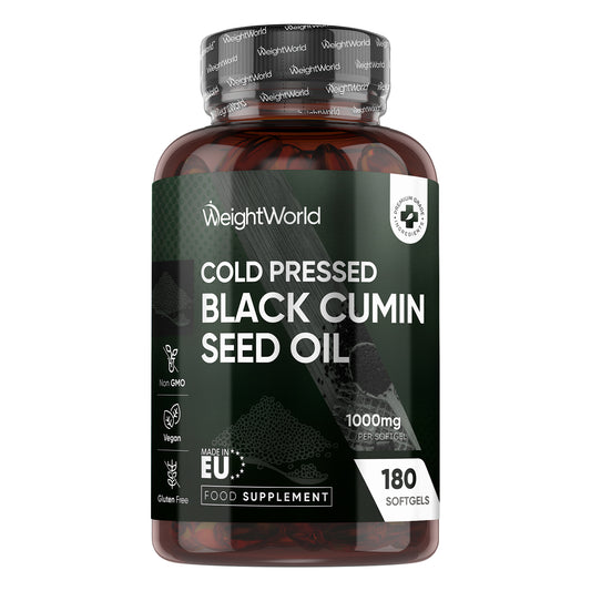 Cold Pressed Black Cumin Seed Oil Softgels