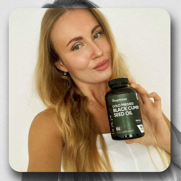 Cold Pressed Black Cumin Seed Oil Softgels