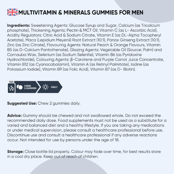 Multivitamin Gummies for Men